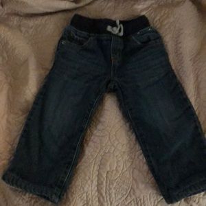 Gymboree fleeced lined jeans for toddlers
